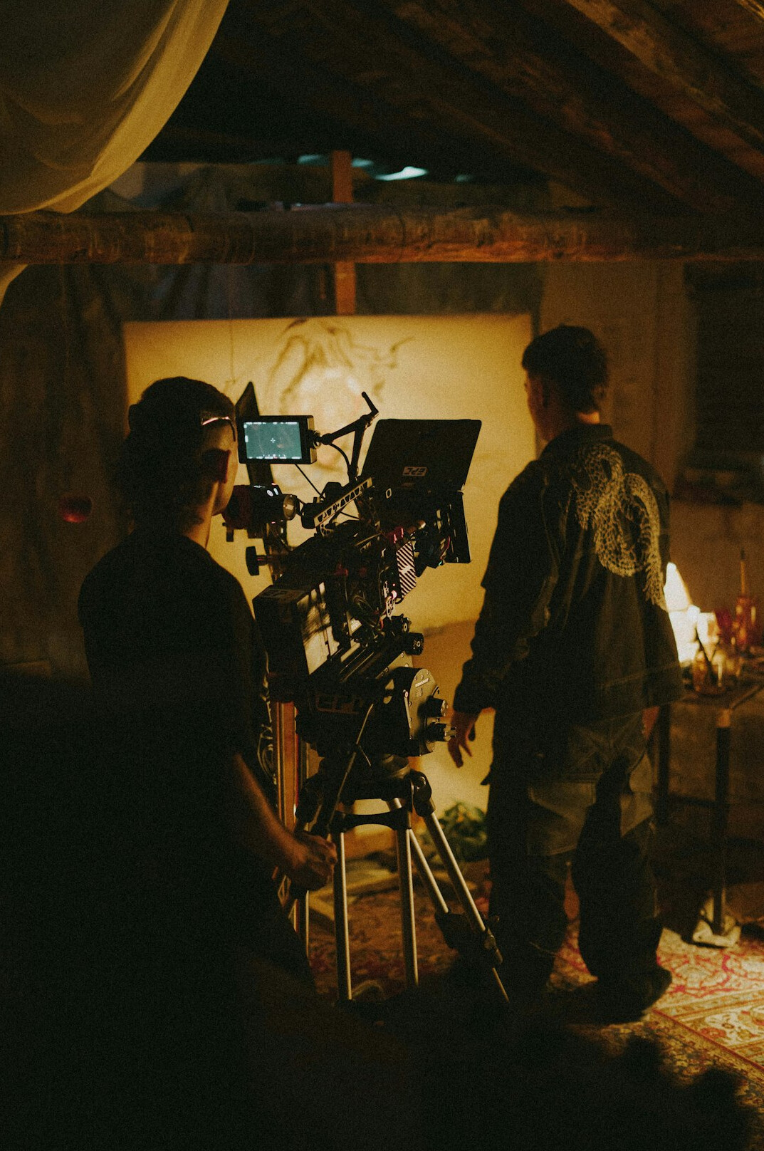 tv show filming crew