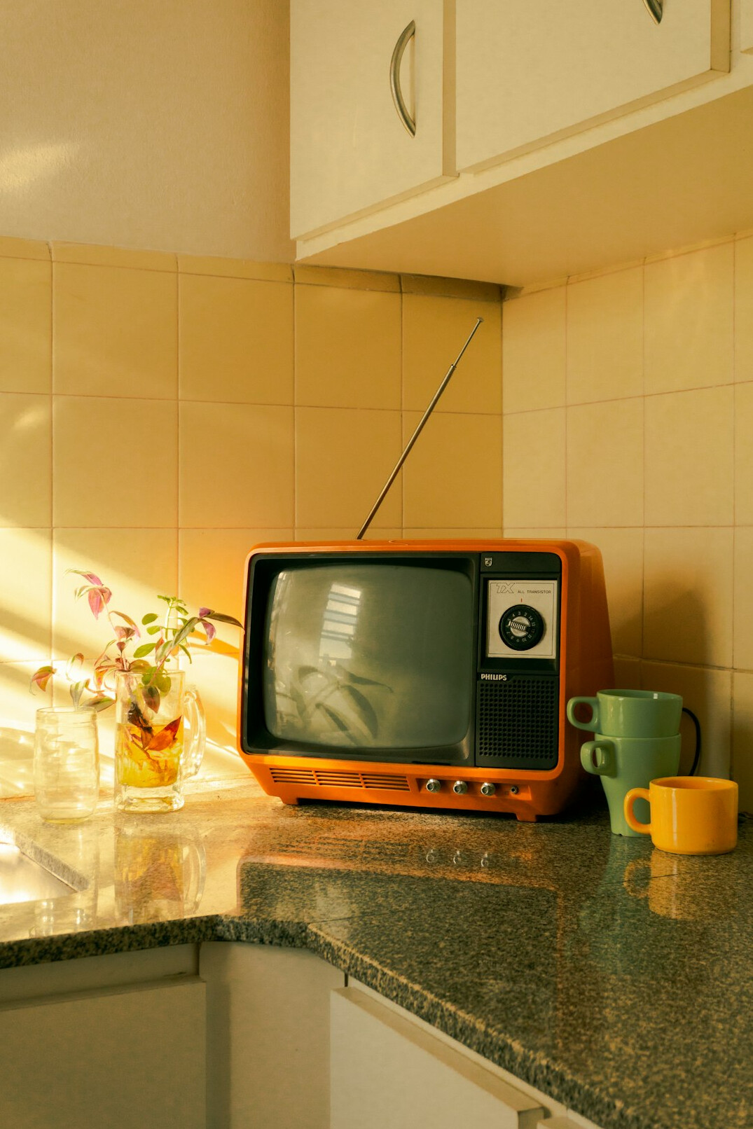 retro tv watching